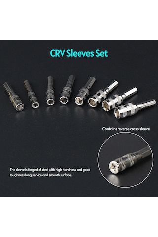 52-in-1 Çok Fonksiyonlu Taşınabilir Hassas Tornavida Seti