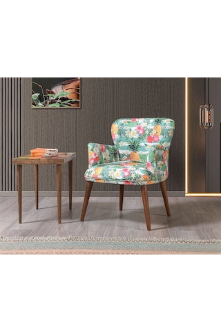 Bahar Çay Seti 2 Tekli Koltuk+Sehpa (Salon, Balkon, Cafe Ofis)