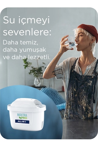 BRITA MAXTRA PRO Pure Performance Yedek Su Arıtma Filtresi, 2'li