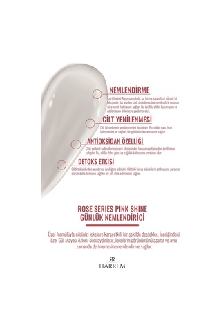 Rose Series Pink Shine Günlük Nemlendirici Krem 00526