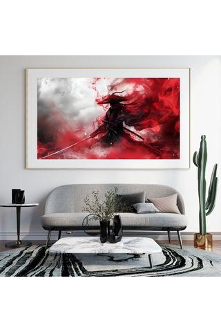 Samuray İntikam Yemini 90x50 8684660336291 Pvc Çerçevesiz Tablo
