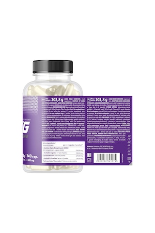 Trec Nutrition Aakg Nitric Oxide L-arginine L-citrulline Pump 240