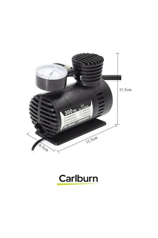 10 Litre Hava Hacimli Araç Çakmak Soketi İle Çalışan Lastik 12v 300 Psı Taşınabilir Hava Kompresörü