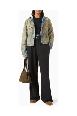 Acne Studios Double - Waistband Boxer Sweatpants - Rahat Ve Şık Tasarım Siyah