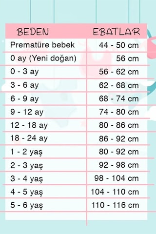 Cojans 3'lü Naturel Bebek Badi Zıbın -%100 Pamuk Çok Renkli
