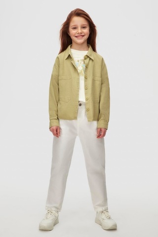 Nk Kids Kız Pantolon 25ynk54747 Beyaz