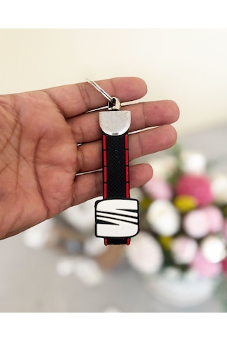 Aracınıza Özel Silikon Anahtarlık, Seat