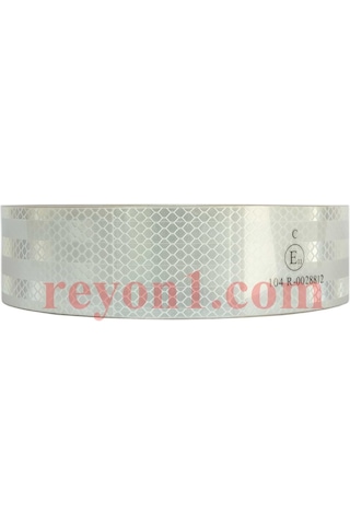 Tüvtürk Reflektörlü Reflektif Fosforlu Şerit Bant Bandı 50 Mt 444675875