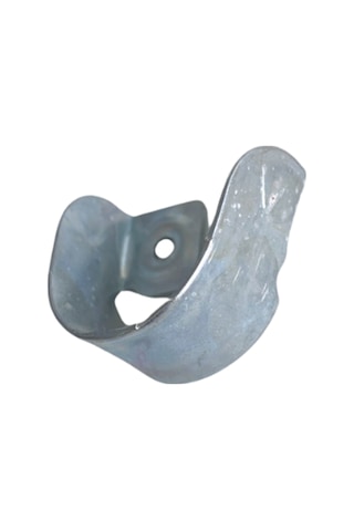 Yuvarlak Metal Askı Borusu Flanşı Dolap Ve Mobilya Boru Flanşı Metal Boru Çapı:25mm 4 Adet Krom