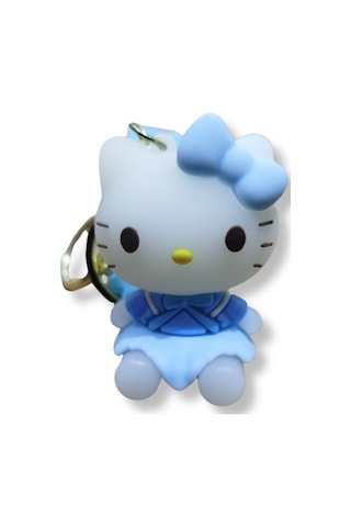 Hello Kitty Classic Edition 3d Figürlü Kırmızı Bilek Kayışlı Anahtarlık - 1 Adet