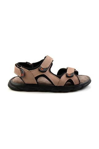 Kum Hakiki Deri Erkek Sandalet E05078102501