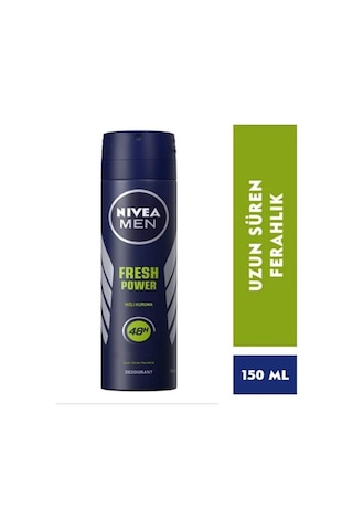 Nivea Fresh Power Erkek Sprey Deodorant 150 ML