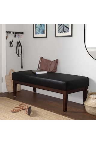 Ikea Ekenäset Bank, Jonsbyn Siyah, 112 Cm