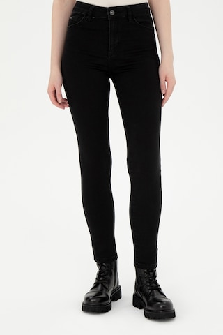 U.S. Polo Assn. Kadın Siyah Toothpick Fit Jean Pantolon 50299347-DN0027