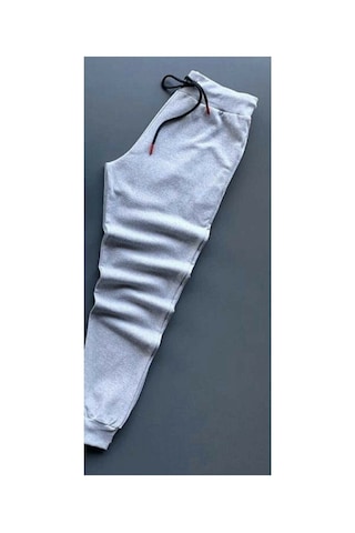 Blackjack Giyim Blackjackgiyim Erkek Gri Slim Fit Jogger Eşofman Altı gri