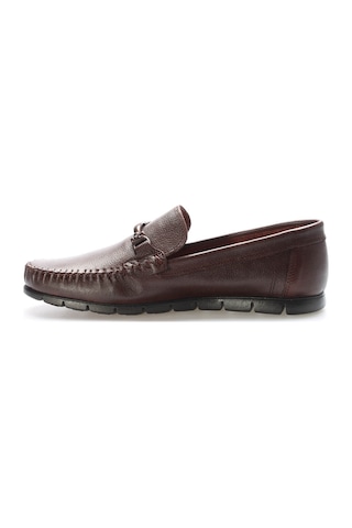 Fast Step Hakiki Deri Erkek Casual Ayakkabı 628ma06 Kahve