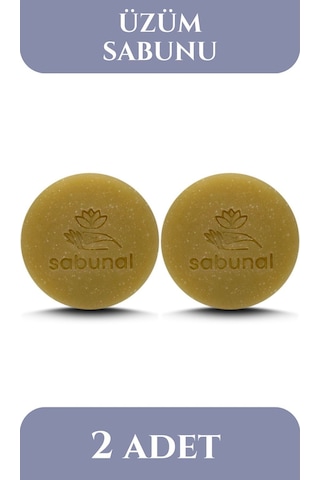 Sabunal Üzüm Sabunu 2 Adet - Cilt Elastikiyet Sabunu