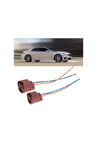 Suofeng 2 Adet 9006-3 Tipi Abs Araç Far Soketi, Isı Ve Korozyona Dayanıklı, Led Bağlantı İçin Pratik Ve Dayanıklı Telleme Harnessi