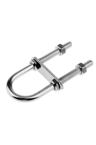 2'li Paslanmaz Mapa. 8mm. Paslanmaz Krom U Mapa