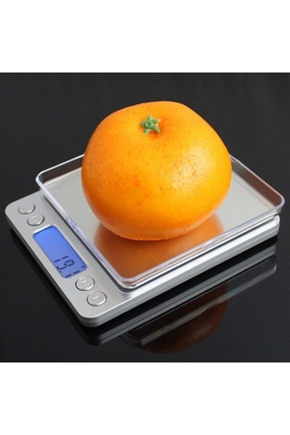 Homyl Doğru Dijital Elektronik Takı Ölçeği Taşınabilir 1000 Gümüş