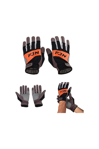 Fujin Pro Angler Trolling Gloves Black L/xl Siyah