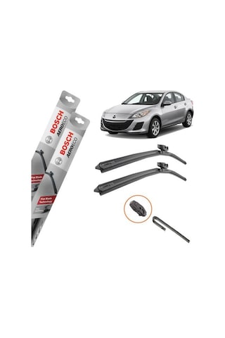Mazda 3 Sedan Muz Silecek Takımı Ön Bosch Aeroeco 2009-2013