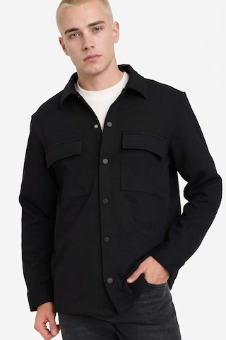 Defacto Regular Fit Twill Siyah Erkek Gömlek E7689ax/bk81 Siyah