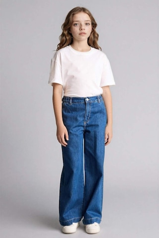 Defacto Wıde Leg Jean Pantolon Kız Çocuk G0304a826smnm28 Mavi-nm28
