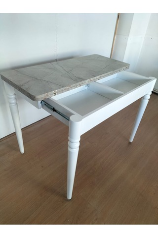 110 X 45 Katlanır Masa Gri Desen