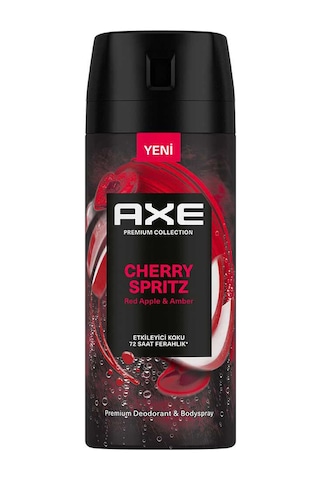 3 Adet Axe Premium Deodorant Cherry Spritz 150 Ml