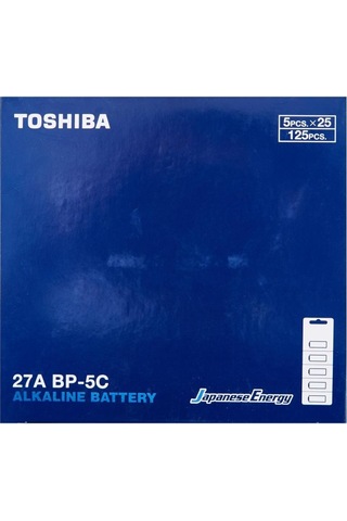 Toshiba 27A BP-5C 12V Alkalin Pil 5'li
