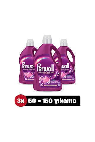 Yenileme & Hassas Sıvı Çamaşır Deterjanı Çiçek Cazibesi 2.7l 3'lü Set 150 Yıkama