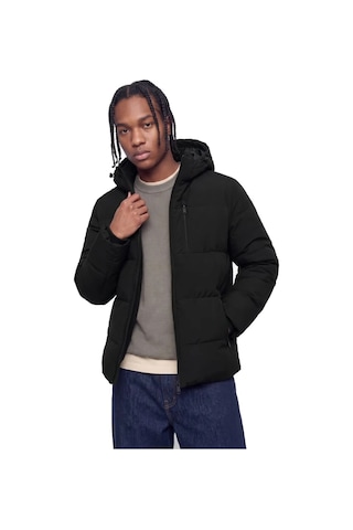 Jack & Jones 12298858 Jjbecks Puffer Sn Mont Siyah