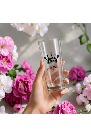 Kişiye Özel Tasarımlı Kral Ve Kraliçe Tacı Tasarımlı İsim Yazılabilen 230 Ml 2 Adet Rakı Bardağı Şeffaf Kişiye Özel Tasarımlı Kral Ve Kraliçe Tacı Tasarımlı İsim Yazılabilen 230 Ml 2 Adet Rakı Bardağı Şeffaf