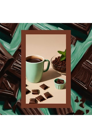 Mim And More Mint & Chocolate Coffee Nane ve Çikolata Aromalı Kahve Filtre Kahve 200 G