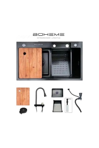Boheme Smart Sink Bataryalı Teknolojik Evye Seti Diğer