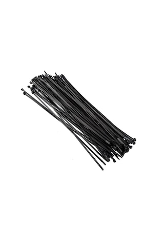 Tek-iş Plastik Kablo Bağı Cırt Kelepçe 292 Mm X 3.6 Mm Siyah 100 Adet