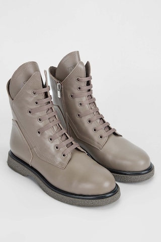 Tamer Tanca Kadın Hakiki Deri Taş Casual Bot 775 5028 Bn Bot Sk23/24 Tas Dr Taş