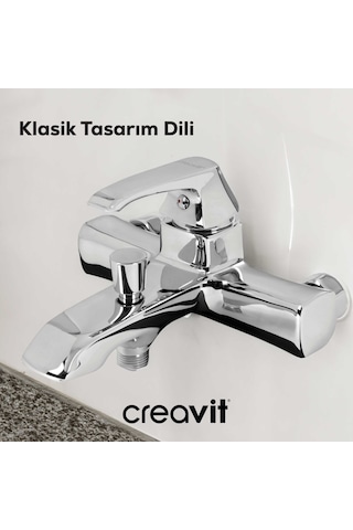 Creavit Avangart Banyo Armatürü Krom Bt.ag2500