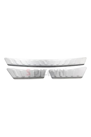 S-Dizayn  Volkswagen Tiguan Krom Arka Tampon Eşiği 2007-2015