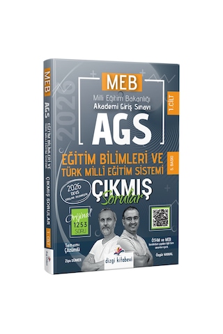 2026 Meb Ags Eğitim Bilimleri Ve Türk Milli Eğitim Sistemi Çıkmış Sorular 5. Baskı Ziya Sümer Özgür Hamal
