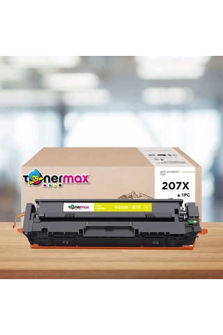 Hp 207x - W2212x Uyumlu Toner Sarı - Çipli / Hp Color Laserjet Pro M255dw / M255nw /m282nw /m283cdw /m283fdn /m283fdw