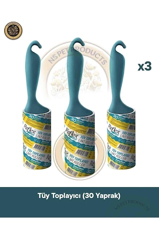 Reflex Care Tüy Toplayıcı 30 Yaprak 3 Adet