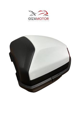 Giza Motosiklet Çantası 33 Lt Metalik Beyaz