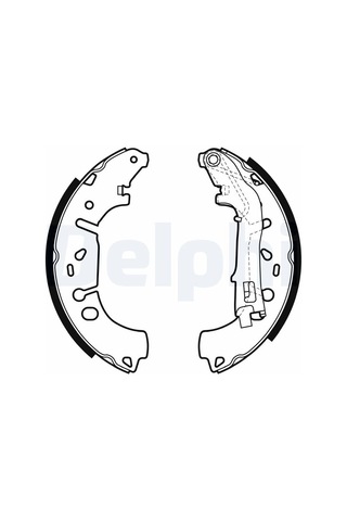 Delphi Fren Balatası Arka Pabuçlu Fiat Linea, Grande Punto, Punto Evo, Punto, 1.3 D Multijet/1.4 07, Opel Corsa D 1.2/