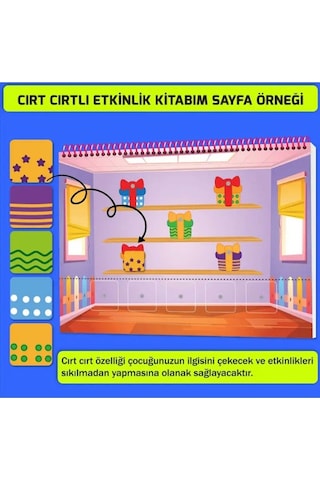 Konuşmayı ve Dikkati Geliştiren Cırt Cırtlı Etkinlik Kitabım