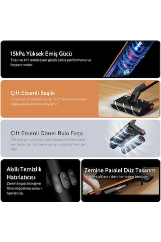 Deerma VC31 Kablosuz Dikey Şarjlı Süpürge