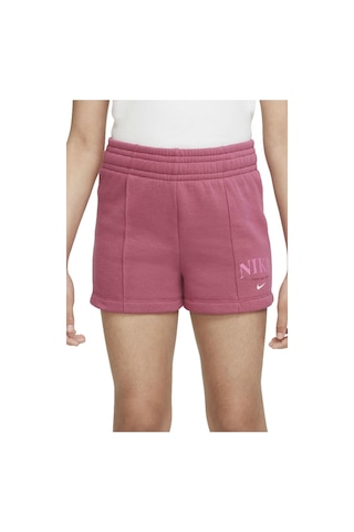 Nike Sportswear Kids Shorts Pink Kız Çocuk Şortu Pembe Pembe