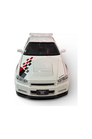 Hobbiez World 1/24 Nissan Gtr R34 - Nismo White