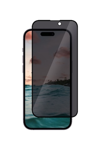 Bs Apple Uyumlu iPhone 16 Görünmez Hayalet Tam Kaplayan Ekran Koruyucu Cam